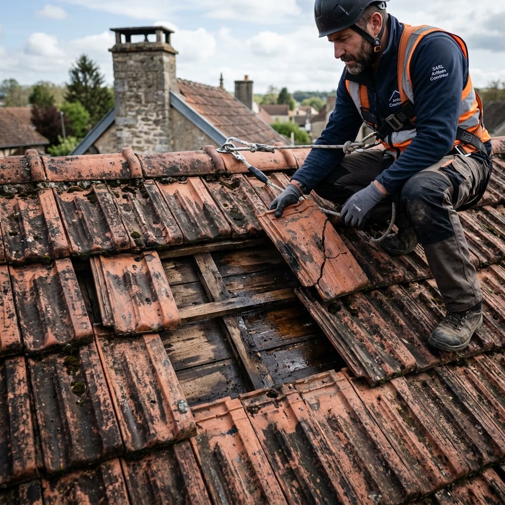 Fuite de toiture : Les 3 signes d'urgence que vous ne devez pas ignorer