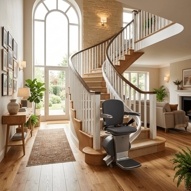 Prix d'un monte-escalier en 2026 : Tableau comparatif des modèles (Droit vs Tournant)